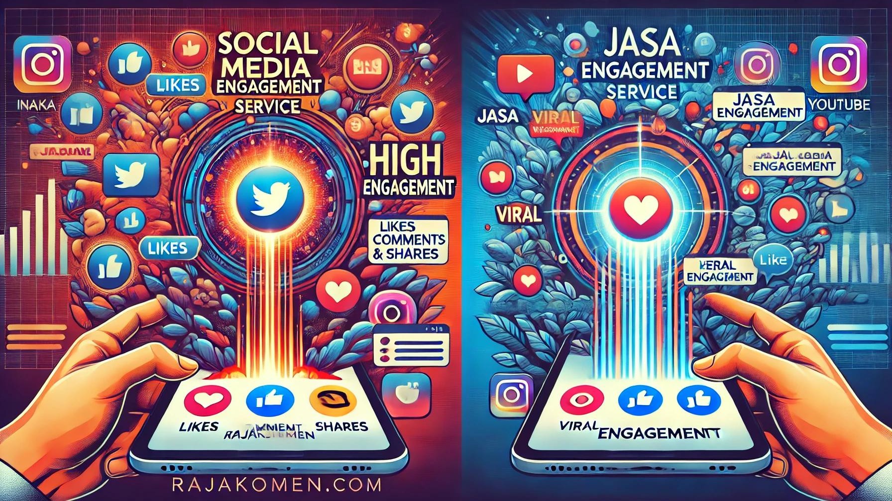 RajaKomen.com vs Jasa Engagement Lain: Mana yang Lebih Efektif untuk Meningkatkan Engagement?