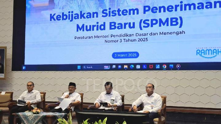 Kemendikdasmen Jamin Kualitas Sekolah Setara di SPMB 2025, Tak Perlu Kejar 'Sekolah Favorit'