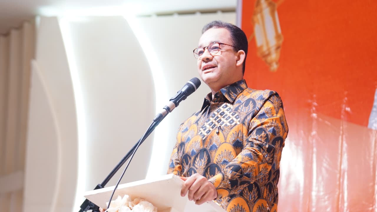 Anies Hadiri Halal Bihalal Gerakan Rakyat Jatim: Tekankan Pentingnya Soliditas Organisasi