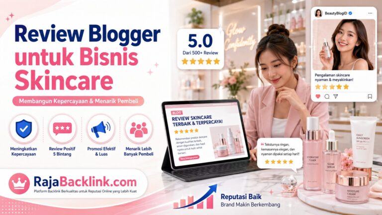 Mengapa Review dari Blogger Penting untuk Meningkatkan Bisnis Skincare?