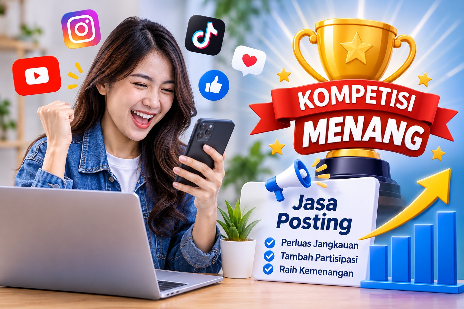 Strategi Jasa Posting untuk Meningkatkan Peluang Memenangkan Kompetisi di Media Sosial